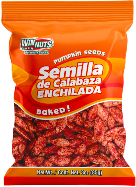 Pumpkin Seeds Semilla De Calabaza Enchilada (85g)